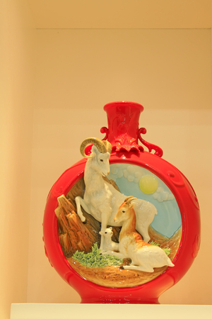 Chinese ceramic arts and craftsのeditorial素材