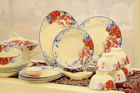 Chinese ceramic wareのeditorial素材