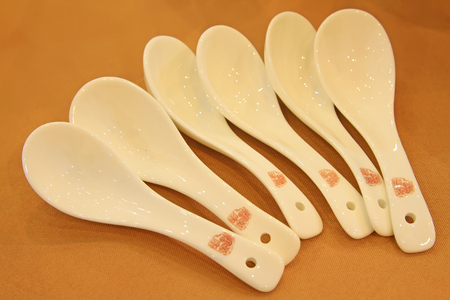 Ceramic spoonのeditorial素材