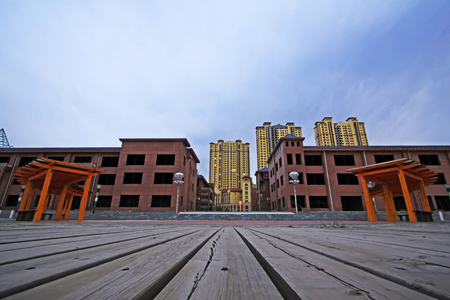 Unfinished buildingのeditorial素材