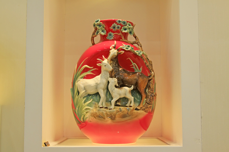 Chinese ceramic arts and craftsのeditorial素材