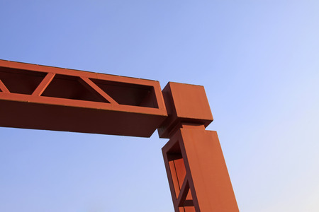 Brown building structure
