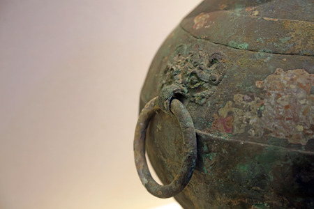Chinese ancient Bronze wareのeditorial素材
