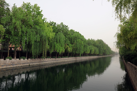 City River sceneryの写真素材