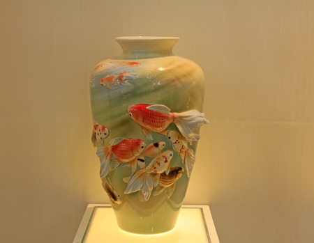 Chinese ceramic arts and craftsのeditorial素材