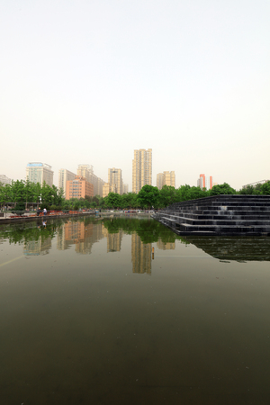 Hebei, Shijiazhuang City Sceneryのeditorial素材