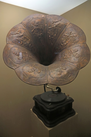 Chinese ancient gramophoneのeditorial素材