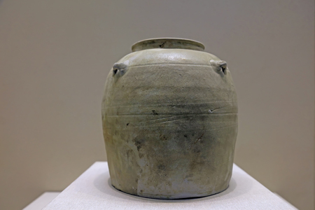 Chinese ancient ceramic wareのeditorial素材