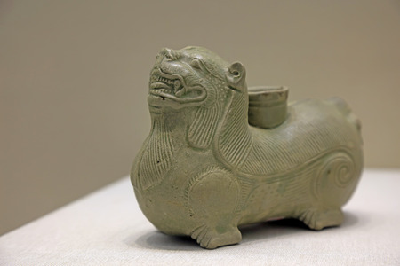 Chinese ancient ceramic wareのeditorial素材