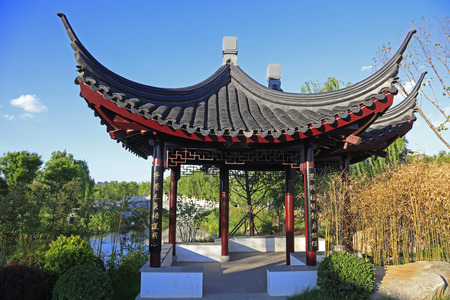 Ancient Chinese traditional landscape architecture scenery

のeditorial素材