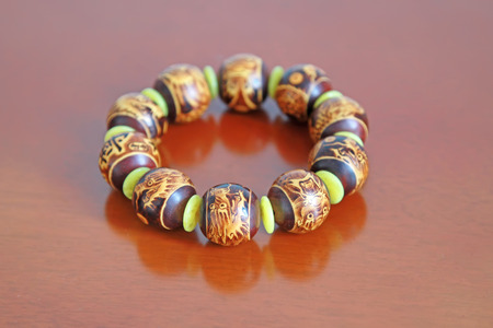 Handicrafts, gourd stringの写真素材