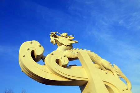 Monoclonius crassus sculptureの写真素材