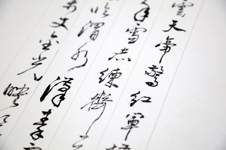 Chinese traditional  calligraphy