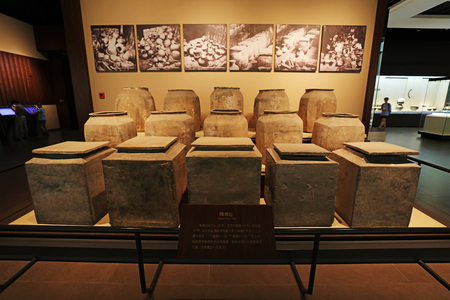 Ancient Chinese ceramics, unearthed cultural relicsのeditorial素材