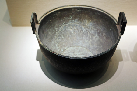 Ancient Chinese bronze utensils, unearthed cultural relicsのeditorial素材