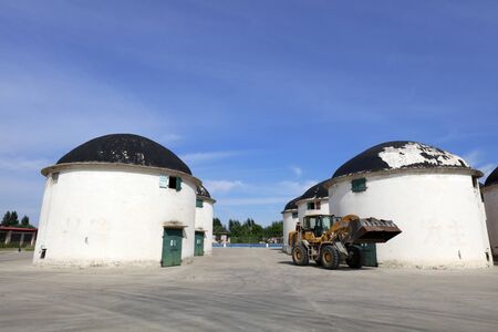 Large granary in Chinaのeditorial素材