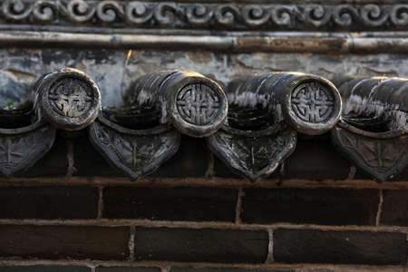 Ancient architecture, eaves, architectural landscape, North China