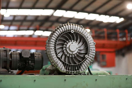 Strong steel parts in a factory, North Chinaのeditorial素材