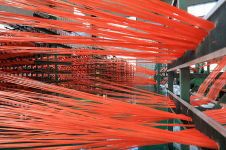 Machinery and equipment of fiber spinning production line, North China