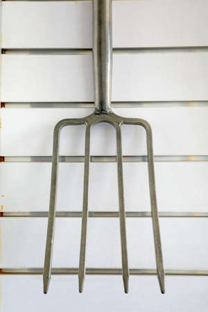 The hardware tools are displayed in an exhibition hall, North China