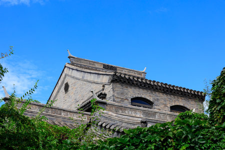 architectural landscape of Gubeikou Town, Miyun, Beijing, China