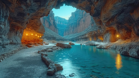 the bright colors of the Arizona gorge. sandstone cliffs in the Grand Canyon. USA. Arizona.の素材