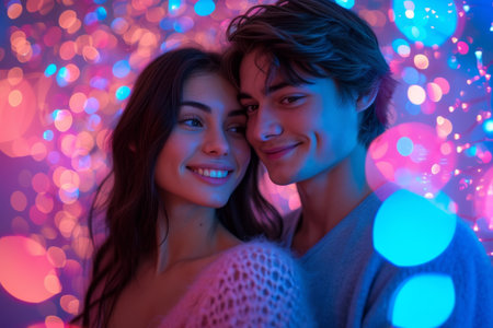 Portrait of young smiling businessman, successful entrepreneur, having triumph at the meeting, built an empire, top manager with a great deal of experience. His subordinates working on the backgroundの素材