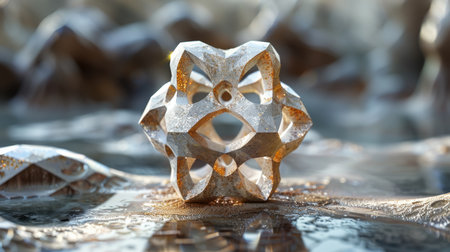 The logo is designed as a simple geometric symbol. Abstract symbol on an isolated background.の素材