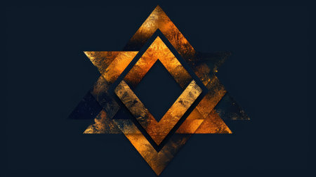 The logo is designed as a simple geometric symbol. Abstract symbol on an isolated background.の素材