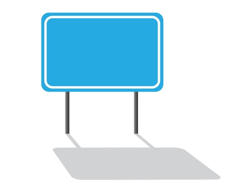 a travel information board with a shadowのイラスト素材