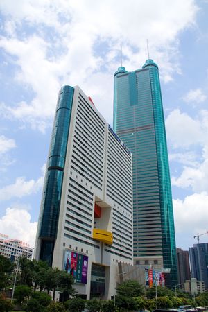 Shenzhen diwang buildingのeditorial素材