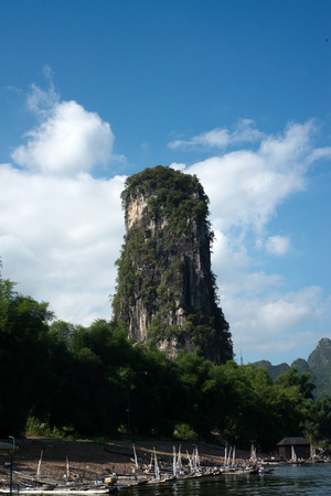 Mountain against the skyのeditorial素材
