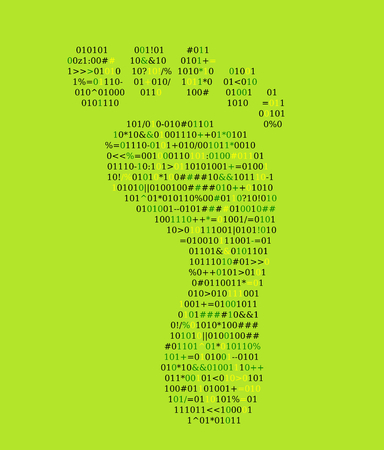 Digital footprint, source codeのイラスト素材