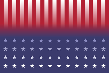 Abstract Flag of USA, illustration backgroundの写真素材