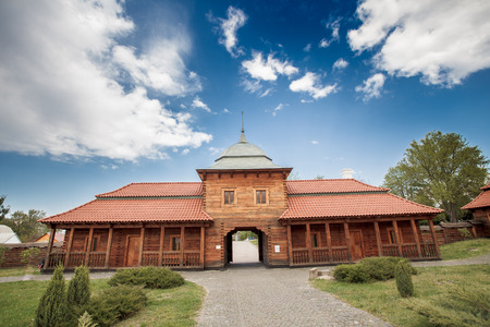 The residence of Hetman Bohdan Khmelnytsky in Chyhyrynの写真素材