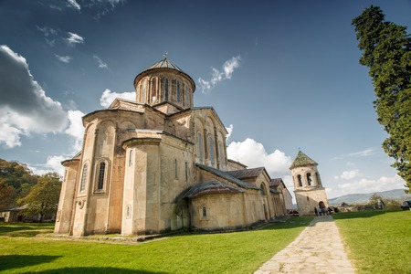 Wonderful nature of the Georgian Tbilisi Batumi Kutaisi Alazan Alazan Valleyの写真素材