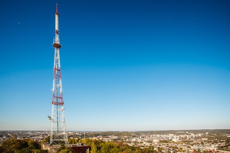 TV tower nobody water building urbanの写真素材