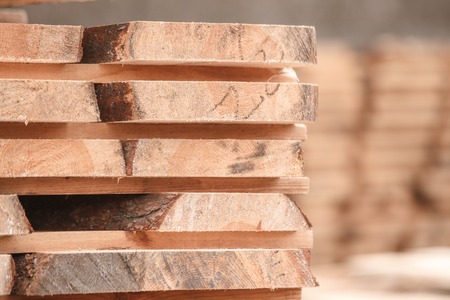 lumber industrial timber board stockの写真素材