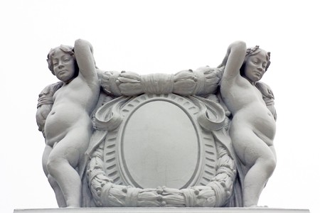 A mold  in the top of a doorの写真素材