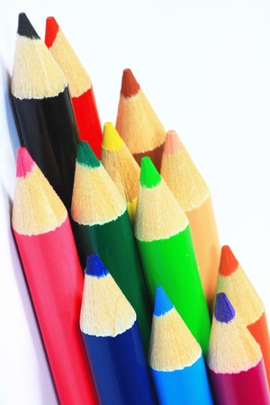 Color pencilの写真素材