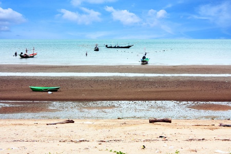The large transparent sea in the south sea of thailand.
