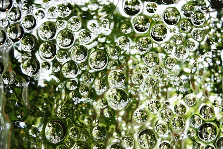 pattern on window glass background 