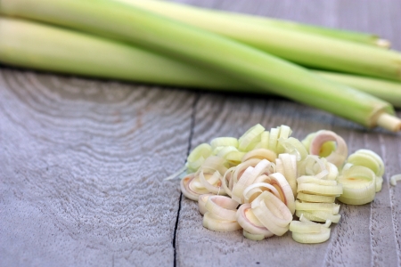 Stems of lemon grassの写真素材