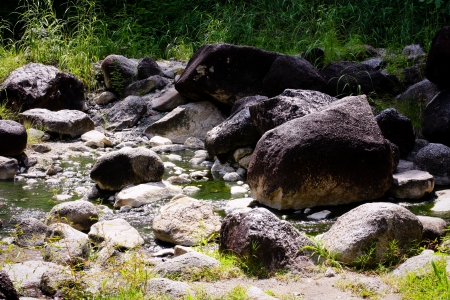 spring water fountainの写真素材