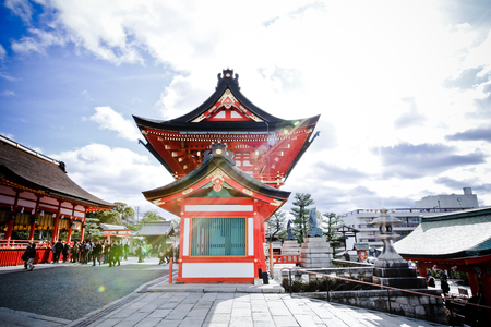 Japnese temple Kiyomizu at Kyotoのeditorial素材