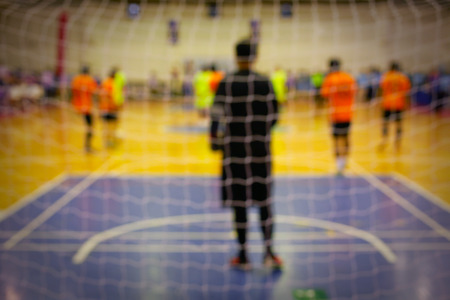 Blurred Image Of Futsal Players In A Gameの写真素材 ストックフォト 写真素材 のstock Foto ストックドットフォト