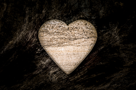 Feelings of stone heart for concept backgroundの写真素材