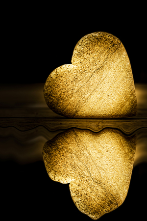 Feelings of stone heart for concept backgroundの写真素材