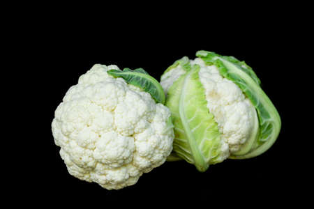 Cauliflower is a vegetable that is useful and high in vitamins.の写真素材