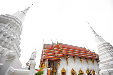 Wat Phra Kaew in Bangkok, Thailand. It is a Buddhist temple.の写真素材